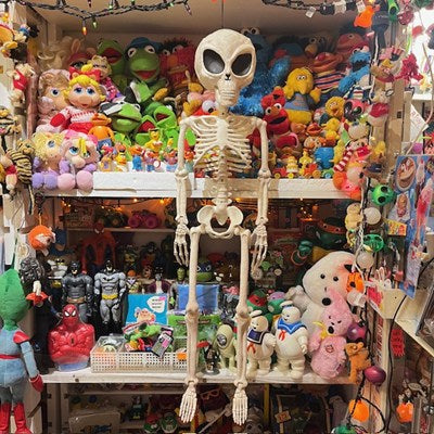 Halloween★Halloween★Display★ALIEN★skeleton★Alien★Skeleton★Skull★Doll★Figure★Plushie★92cm★ 