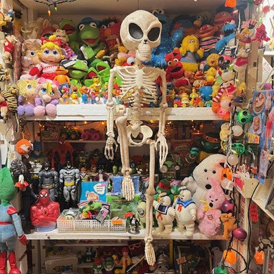 Halloween★Halloween★Display★ALIEN★skeleton★Alien★Skeleton★Skull★Doll★Figure★Plushie★92cm★ 