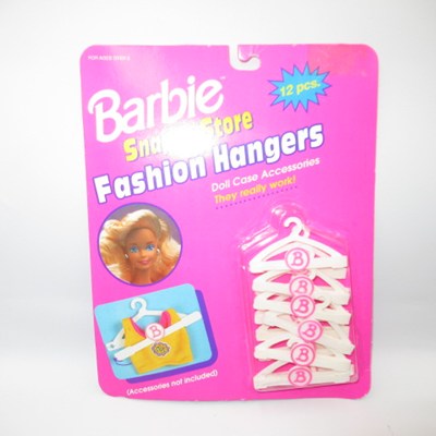 1992年★90's★Barbie★バービー★Snap'n Store Fashion Hangers★ハンガー★小物セット★人形★フィギュア★ぬいぐるみ★1★ビンテージ★