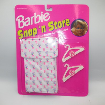 1992年★90's★Barbie★バービー★Snap'n Store Fashion Hangers★ハンガー★小物セット★人形★フィギュア★ぬいぐるみ★2★ビンテージ★