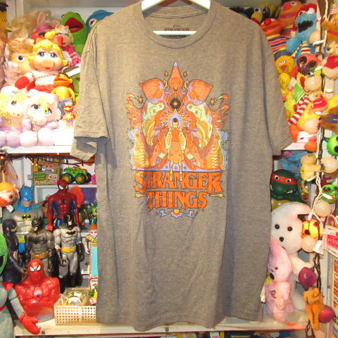 Netflix★ネットフリックス★STRANGER THINGS★ストレンジャーシングス★デモゴルゴン★エル★ダスティン★マイク★ルーカス★sizeXL★サイズXL★men's★メンズ★Tシャツ★Tshirt★TEE★USED★navy★ネイビー★Tshirt★Tee★Tシャツ★人形★ぬいぐるみ★フィギュア★