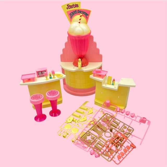 1988年★80's★Barbie★バービー★SODA SHOPPE★ソーダショップ★プレイセット★人形★フィギュア★ぬいぐるみ★ビンテージ★