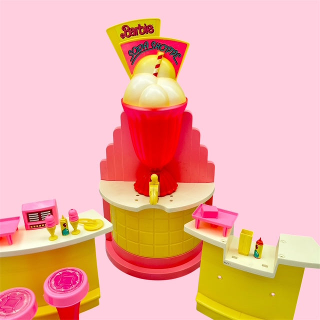 1988年★80's★Barbie★バービー★SODA SHOPPE★ソーダショップ★プレイセット★人形★フィギュア★ぬいぐるみ★ビンテージ★