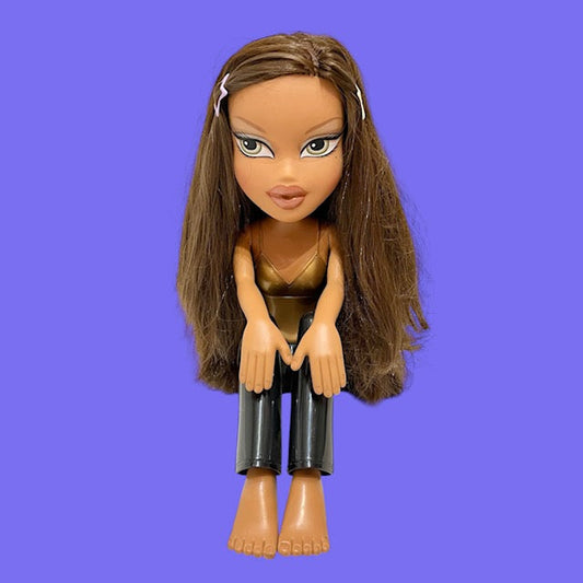 レア！2003年★BRATZ★ブラッツ★スタイリングヘッド★人形★フィギュア★ぬいぐるみ★３０×３２センチ★お座り★ビンテージ★