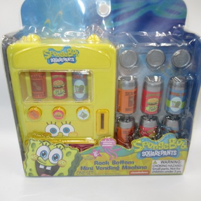 2024年★SPONGEBOB★スポンジボブ★ROCK BOTTOM MINI VENDING MACINE★自販機★おもちゃ★人形★フィギュア★ぬいぐるみ★ニコロデオン★