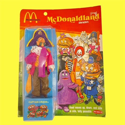 超レア！1976年★70's★マクドナルド★REMCO★コンプリートセット★人形★フィギュア★ぬいぐるみ★ビンテージ★オールド★ロナルド★ビッグマックポリス★ハンバーグラー★グリマス★チーズバーガーメイヤー★キャプテンクロック★プロフェッサー★