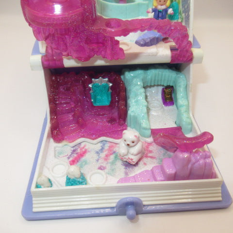 レア！90’s★1995年★Polly Pocket★ポーリーポケット★Sparkle Wonderland★スパークルワンダーランド★絵本★本★ラベンダー★ミニチュア★ままごと★フィギュア★人形★ぬいぐるみ★