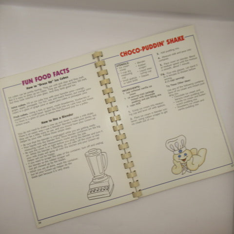 1992年★90's★vintage★ビンテージ★Pillsbury★Doughboy★ドゥボーイ★COOKBOOK★クックブック★COOK★料理絵本★BOOK★絵本★cookie★クッキー★kids★キッズ★フィギュア★人形★ぬいぐるみ★アドバタイジング★企業物★