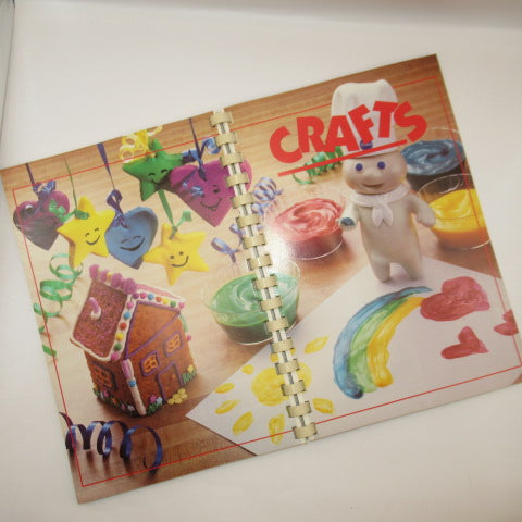 1992年★90's★vintage★ビンテージ★Pillsbury★Doughboy★ドゥボーイ★COOKBOOK★クックブック★COOK★料理絵本★BOOK★絵本★cookie★クッキー★kids★キッズ★フィギュア★人形★ぬいぐるみ★アドバタイジング★企業物★