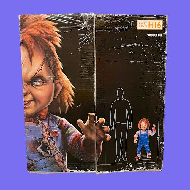 rare！universal studio★universal★ユニバーサルスタジオ★ユニバーサル★child'splay★チャッキー★Life size taking figure★movie★映画★ホラー★トーキング★チャッキー★ビッグサイズ★フィギュア★人形★ぬいぐるみ★