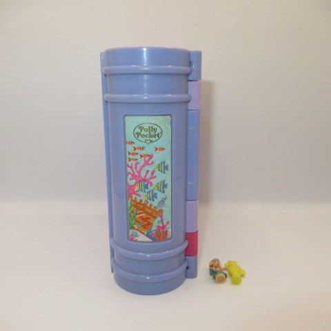 90’s★1994年★Polly Pocket★ポーリーポケット★Sparkling Melmaid Adventure★スパークリングマーメイドアドベンチャー★絵本★本★パープル★ライツアップ★ミニチュア★ままごと★フィギュア★人形★ぬいぐるみ★