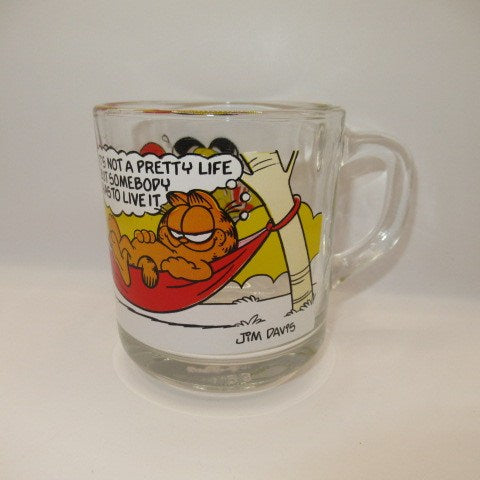 1978年★GARFIELD★ガーフィールド★マクドナルド★グラスマグ★カップ★コップ★ガーフィールド＆オーディー★