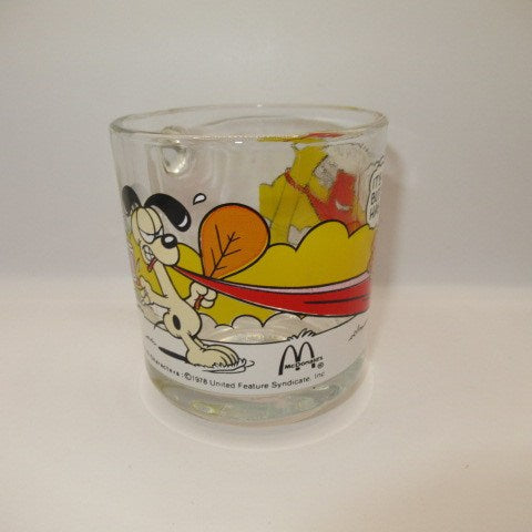 1978年★GARFIELD★ガーフィールド★マクドナルド★グラスマグ★カップ★コップ★ガーフィールド＆オーディー★