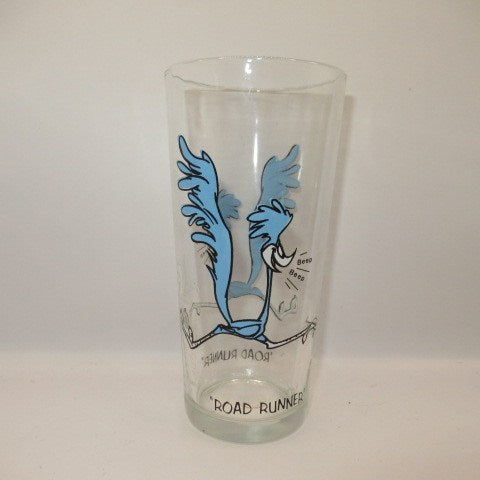 1973年★ビンテージ★LooneyTunes★Lルーニーチューンズ★ルーニーテューンズ★ROAD RUNNER★ロードランナー★PEPSI★ペプシ★コレクターシリーズ★グラス★コップ★カップ★ワイリーコヨーテ★フィギュア★人形★ぬいぐるみ★