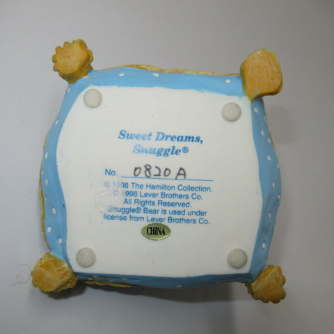 90’s★1998年★Snuggle Bear★スナグルベア★ファーファ★クマ★置物★フィギュア★Hamilton★レジン★Sweet Dreams Snuggle ★シリアルナンバー入り★柔軟剤★企業物★フィギュア★人形★ぬいぐるみ★