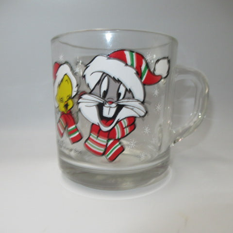 90’s★1994年★LoonyTunes★ルーニーチューンズ★ルーニーテューンズ★Tweety★トゥイーティー★BugsBunny★バッグスバニー★バグスバニー★クリスマス★グラスマグ★マグカップ★フィギュア★人形★ぬいぐるみ★