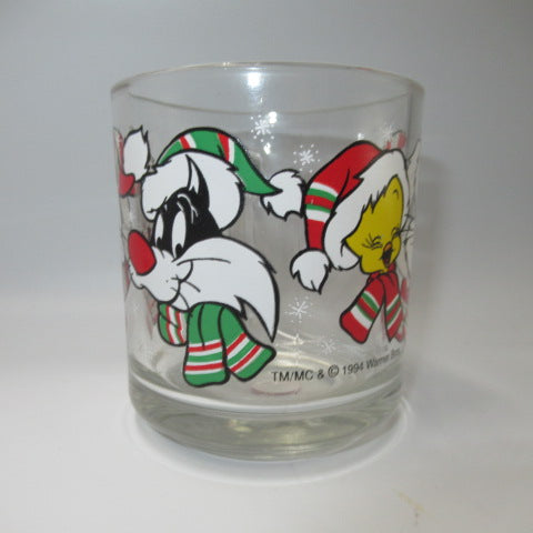 90’s★1994年★LoonyTunes★ルーニーチューンズ★ルーニーテューンズ★Tweety★トゥイーティー★BugsBunny★バッグスバニー★バグスバニー★クリスマス★グラスマグ★マグカップ★フィギュア★人形★ぬいぐるみ★