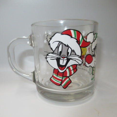 90’s★1994年★LoonyTunes★ルーニーチューンズ★ルーニーテューンズ★Tweety★トゥイーティー★BugsBunny★バッグスバニー★バグスバニー★クリスマス★グラスマグ★マグカップ★フィギュア★人形★ぬいぐるみ★