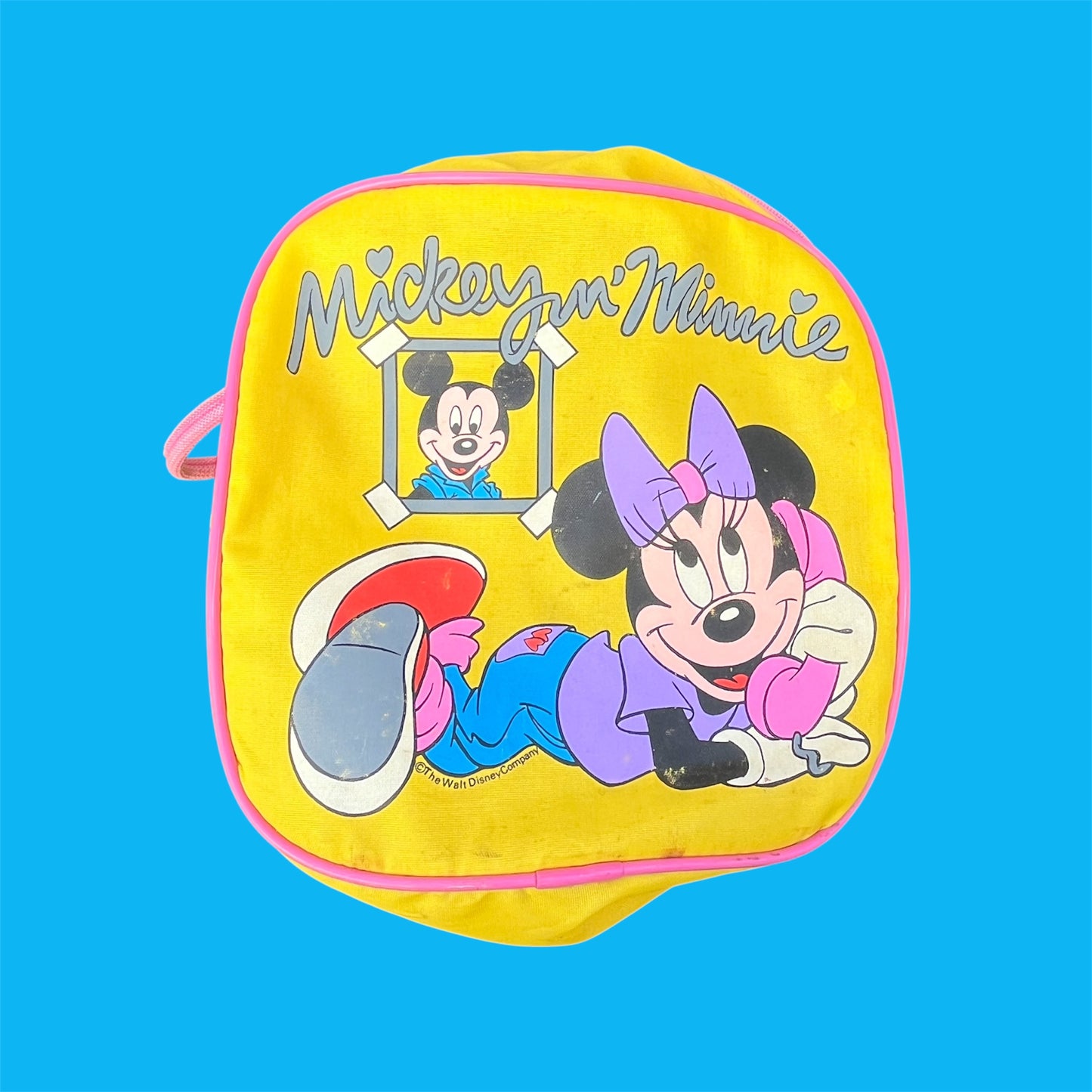 Vintage★ビンテージ★Disney★ディズニー★MickeyMouse★ミッキーマウス★mickey★ミッキー★MinnieMouse★ミニーマウス★Minnie★ミニー★BostonBag★ボストンバッグ★Bag★バッグ★ぬいぐるみ★人形★フィギュア