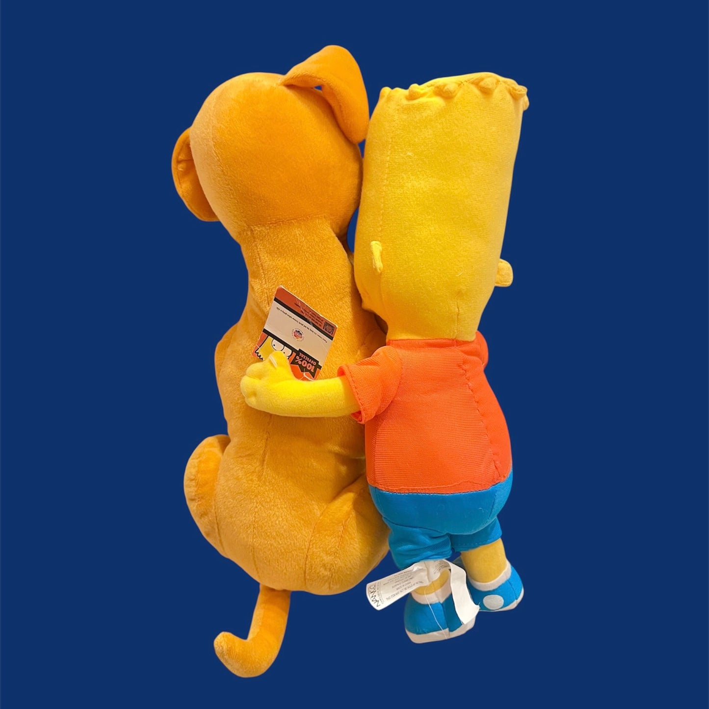 2005年★The Simpsons★シンプソンズ★Bart★バート★サンタズリトルヘルパー★Santa'slittle helper★くっつきぬいぐるみ★plush★ぬいぐるみ★人形★フィギュア