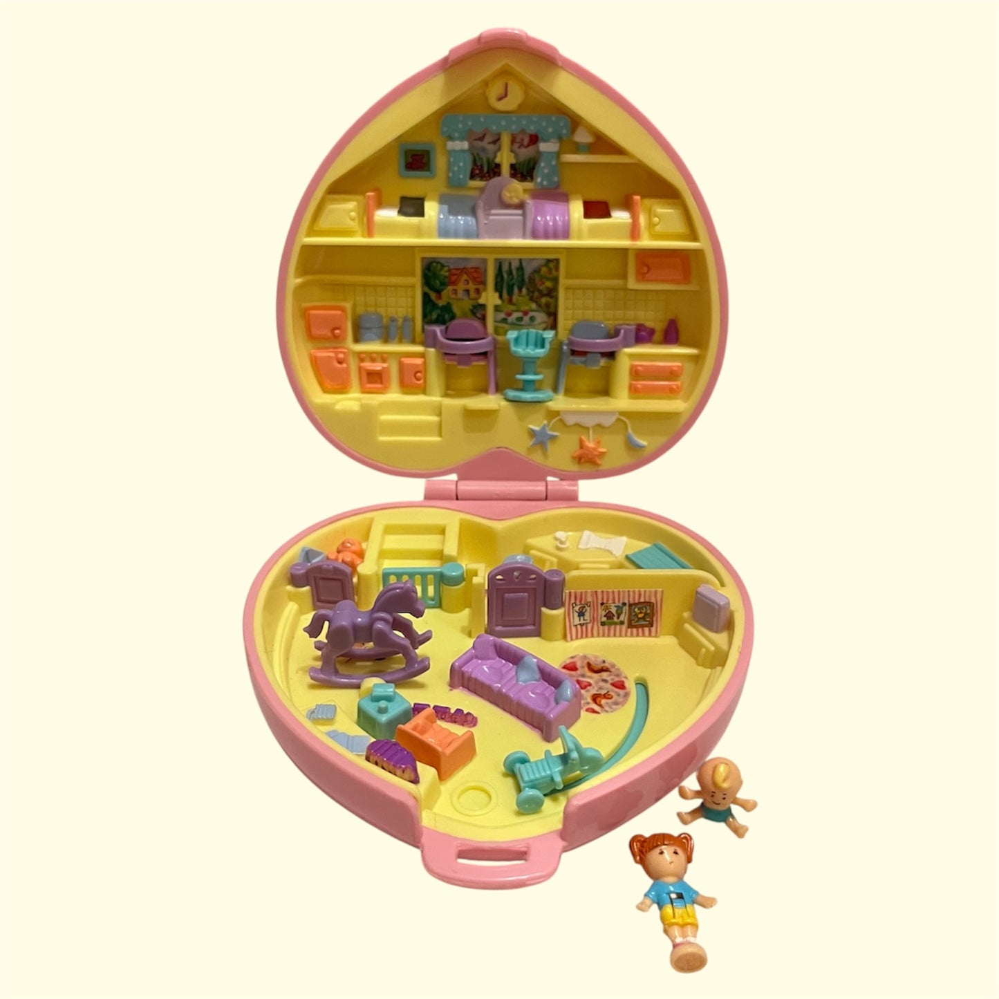 1994年★90's★vintage★ビンテージ★PollyPocket★ポーリーポケット★コンパクト★perfect playroom★パーフェクトプレイルーム★Bluebird★ブルーバード社★ミニチュア★人形★ぬいぐるみ★フィギュア