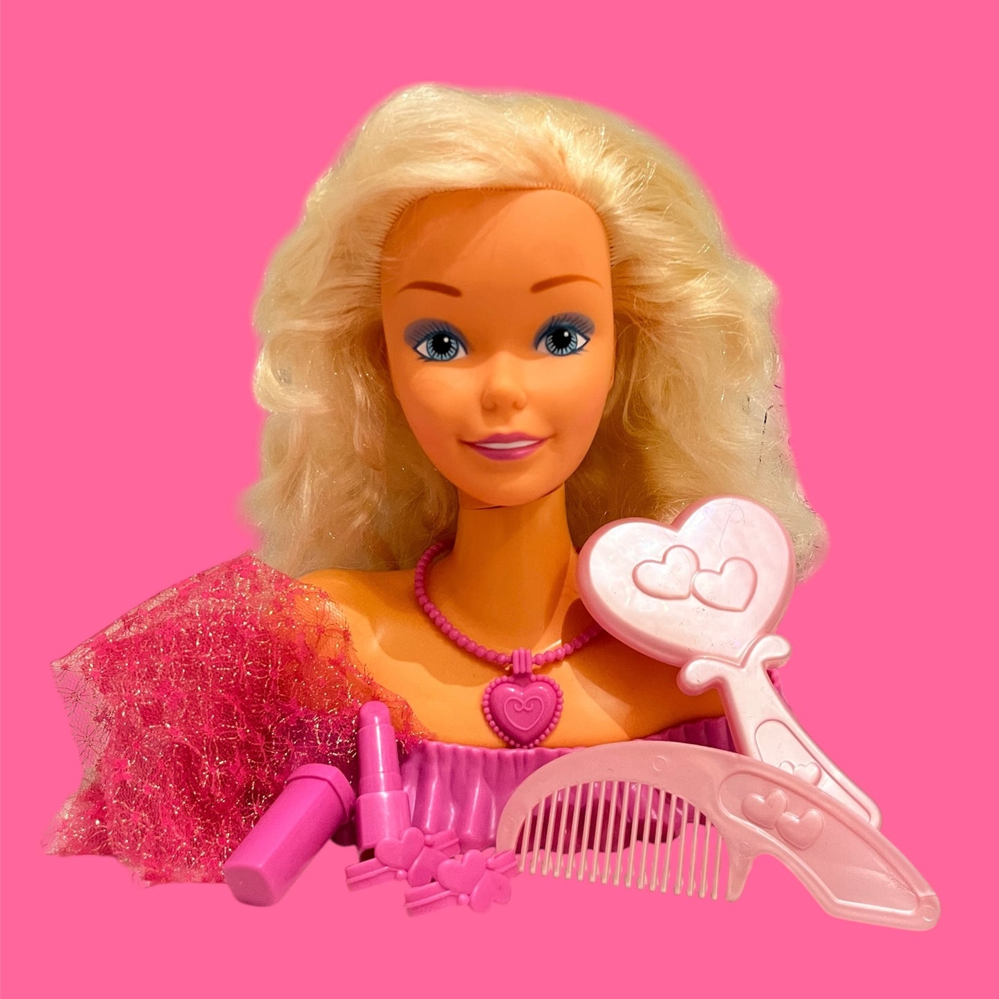 1989年★80's★Barbie★バービー★スタイリングヘッド★人形★フィギュア★ぬいぐるみ★ビンテージ