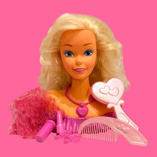 1989年★80's★Barbie★バービー★スタイリングヘッド★人形★フィギュア★ぬいぐるみ★ビンテージ