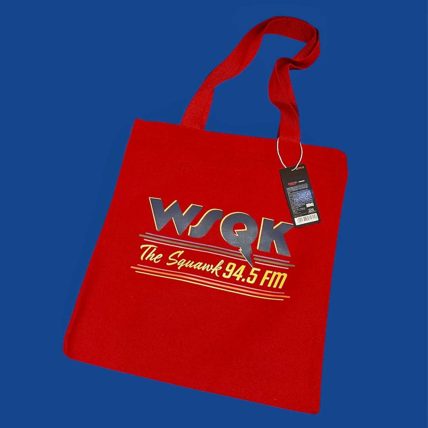 STRANGER THINGS★ストレンジャーシングス★WSQK★ラジオ局★トートバッグ★Tote Bag★人形★フィギュア★ぬいぐるみ