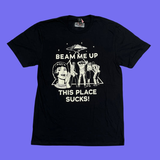 STRANGER THINGS★ストレンジャーシングス★Robin★ロビン★Tシャツ★ブラック★Men's★Lサイズ★Netflix★ネットフリックス★フィギュア★人形★ぬいぐるみ