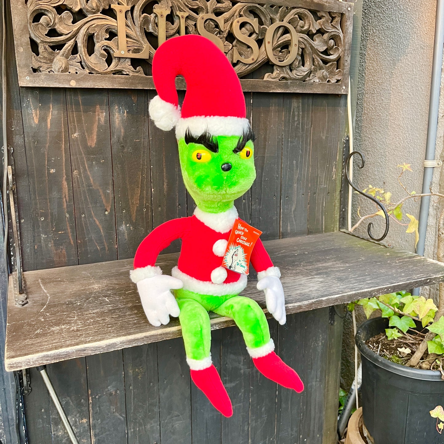 1983年★80's★The.GRINCH★グリンチ★ぬいぐるみ★Dr.Seuss★ドクタースース★人形★フィギュア★Christmas★クリスマス