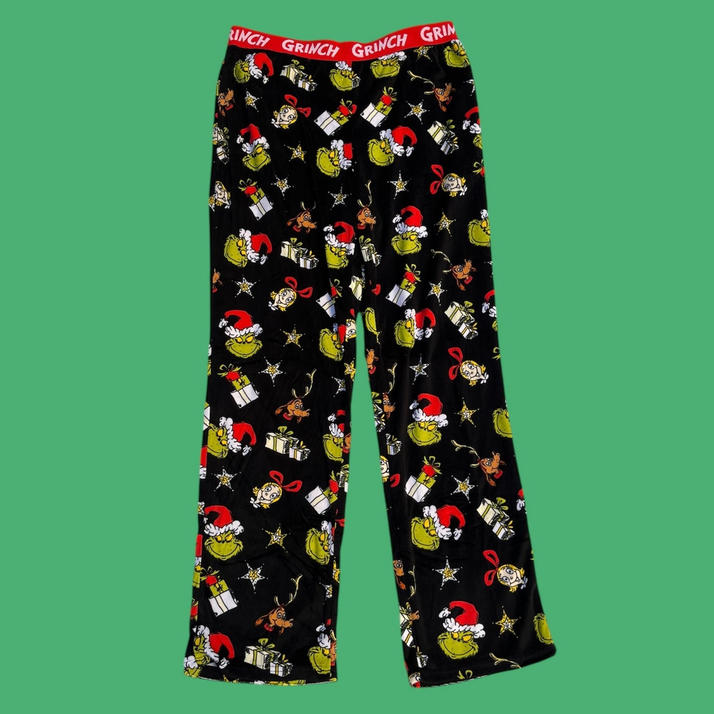 The Grinch★映画★グリンチ★パジャマパンツ★ドクタースース★Dr.Suess★クリスマス★人形★フィギュア★ぬいぐるみ★men's Mサイズ