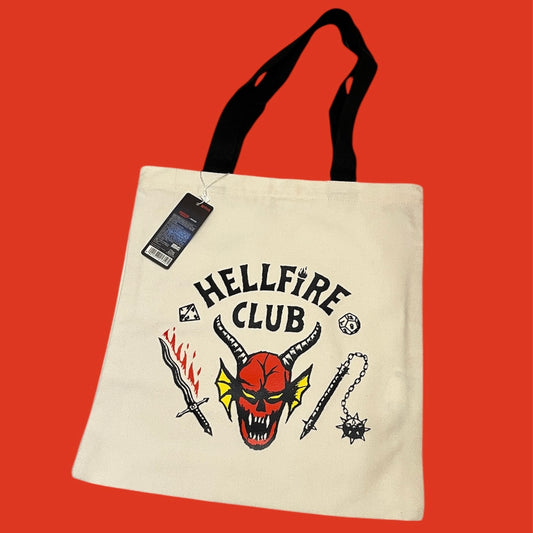 STRANGER THINGS★ストレンジャーシングス★WSQK★HELLFiRE CLUB★ヘルファイヤークラブ★ヘルファイアクラブ★トートバッグ★Tote Bag★人形★フィギュア★ぬいぐるみ