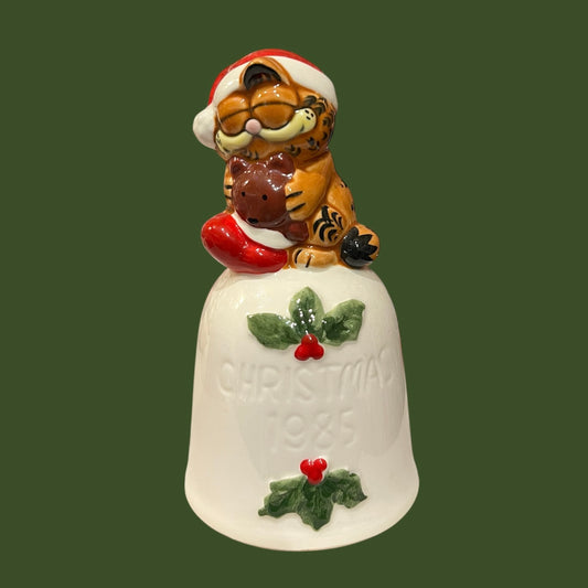 1985年★80's★GARFIELD★ガーフィールド★Christmas★Bell★クリスマス★ベル★人形★フィギュア★ぬいぐるみ★ビンテージ