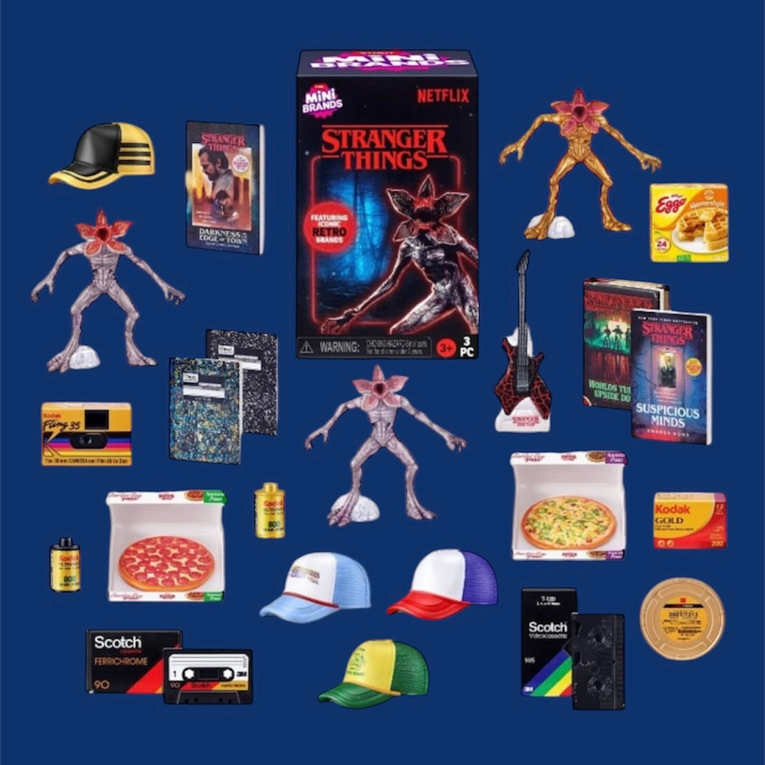 STRANGER THINGS★ストレンジャーシングス★MiNi Brands★ミニブランズ★ミニチュア★人形★フィギュア★ぬいぐるみ