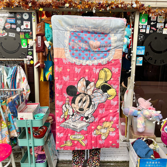 Vintage★Minnie Mouse★ミニーマウス★Disney★ディズニー★寝袋★布団★人形★フィギュア★ぬいぐるみ★ビンテージ