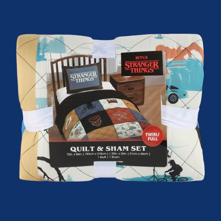 STRANGER THINGS★ストレンジャーシングス★QUILT&Pillow Case★SET★人形★フィギュア★ぬいぐるみ★デモゴルゴン
