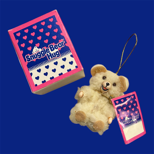 80's★Snuggle Bear★スナグルベア★スナッグル★Christmas Ornament★クリスマスオーナメント★人形★ぬいぐるみ★フィギュア★ビンテージ
