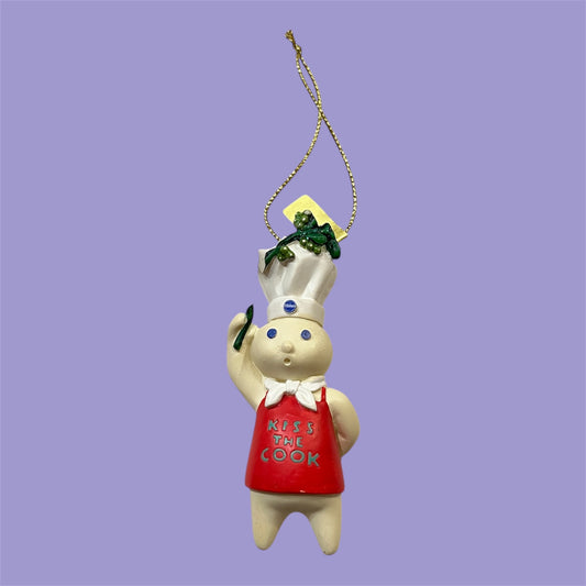 2001★Pillsbury★Doughboy★ドゥーボーイ★ドゥボーイ★Christmas Ornament★クリスマスオーナメント★人形★フィギュア★ぬいぐるみ★ビンテージ★エプロン