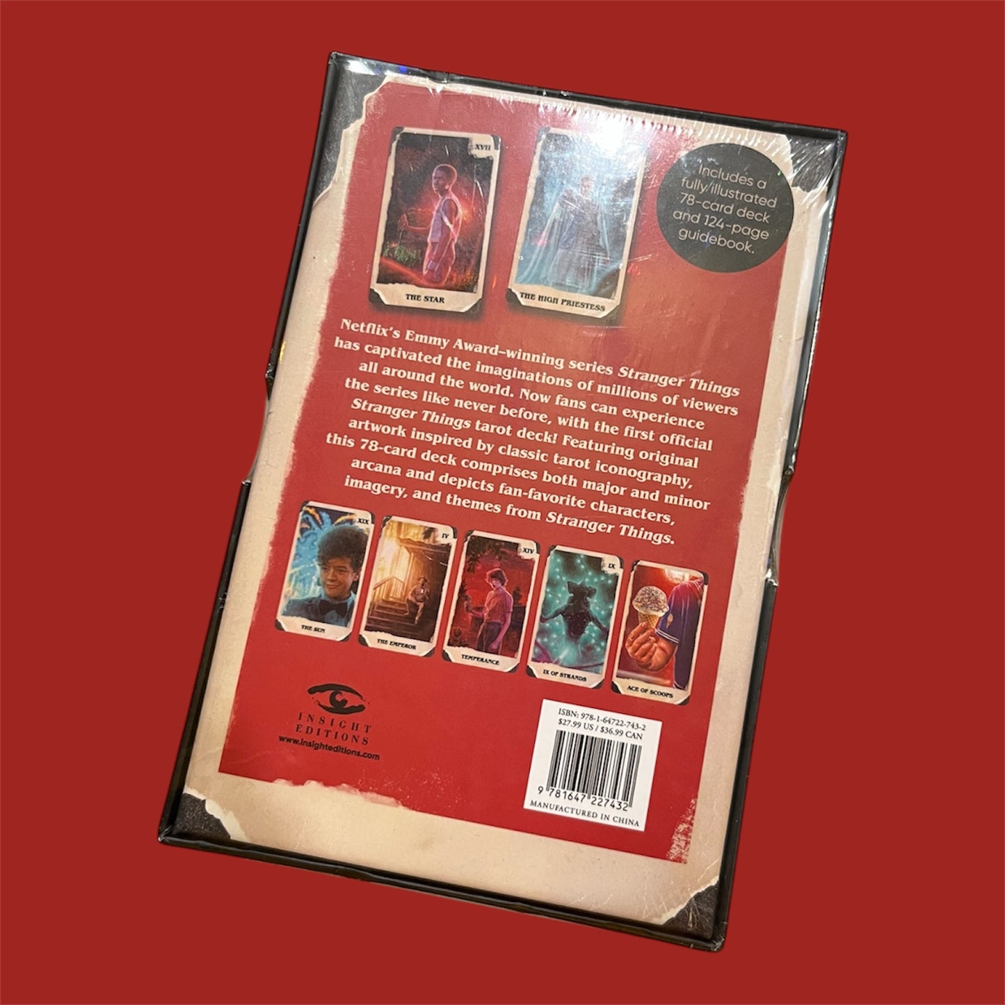 STRANGER THING★ストレンジャーシングス★タロットカード&ガイドブック★TAROT Cards★人形★フィギュア★ぬいぐるみ