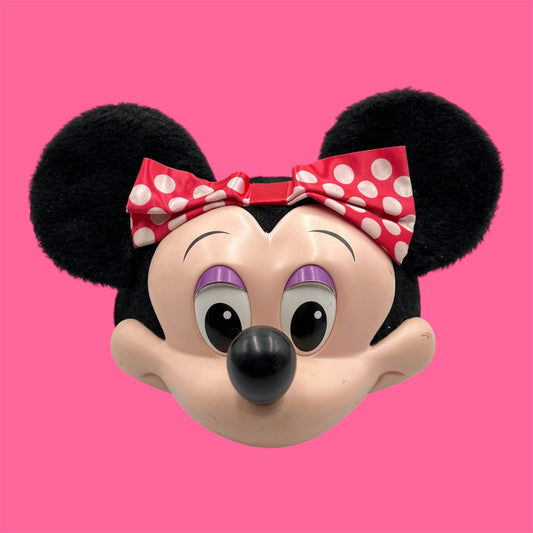 Vintage★Minnie Mouse★ミニーマウス★3D CAP★HAT★帽子★ビンテージ★ぬいぐるみ★フィギュア★人形