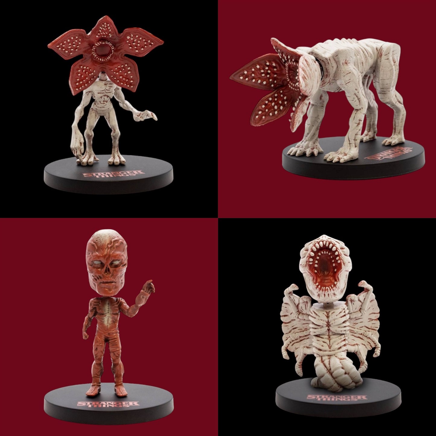 STRANGER THINGS★ストレンジャーシングス★デモゴルゴン★ヴェクナ★デモドッグ★デモバット★フィギュア★セット★人形★