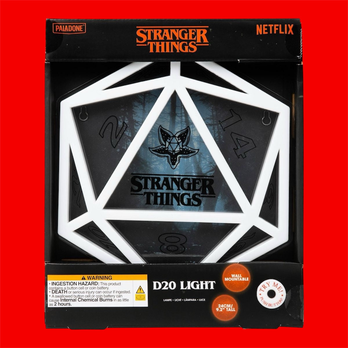 STRANGER THINGS★ストレンジャーシングス★D20 Light★ライト★フィギュア★人形★