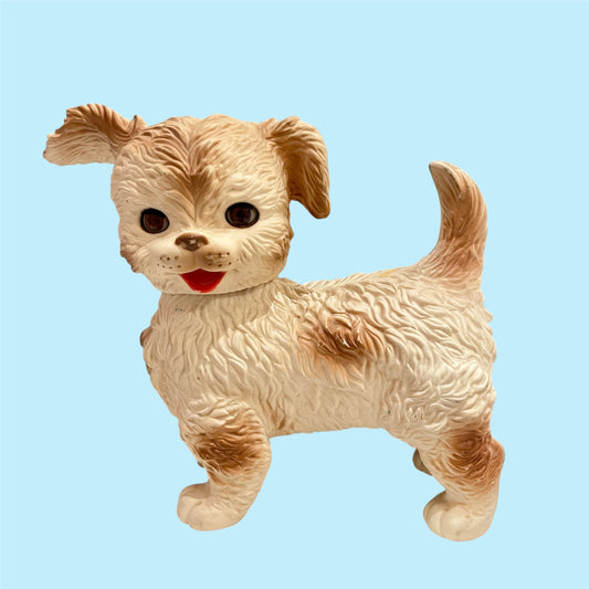 60's★Squeaky Rubber Dog★ソフビ★パピー★犬★フィギュア★人形★ラバー★ビンテージ★ぬいぐるみ★Arrow Rubber★ラシュトン