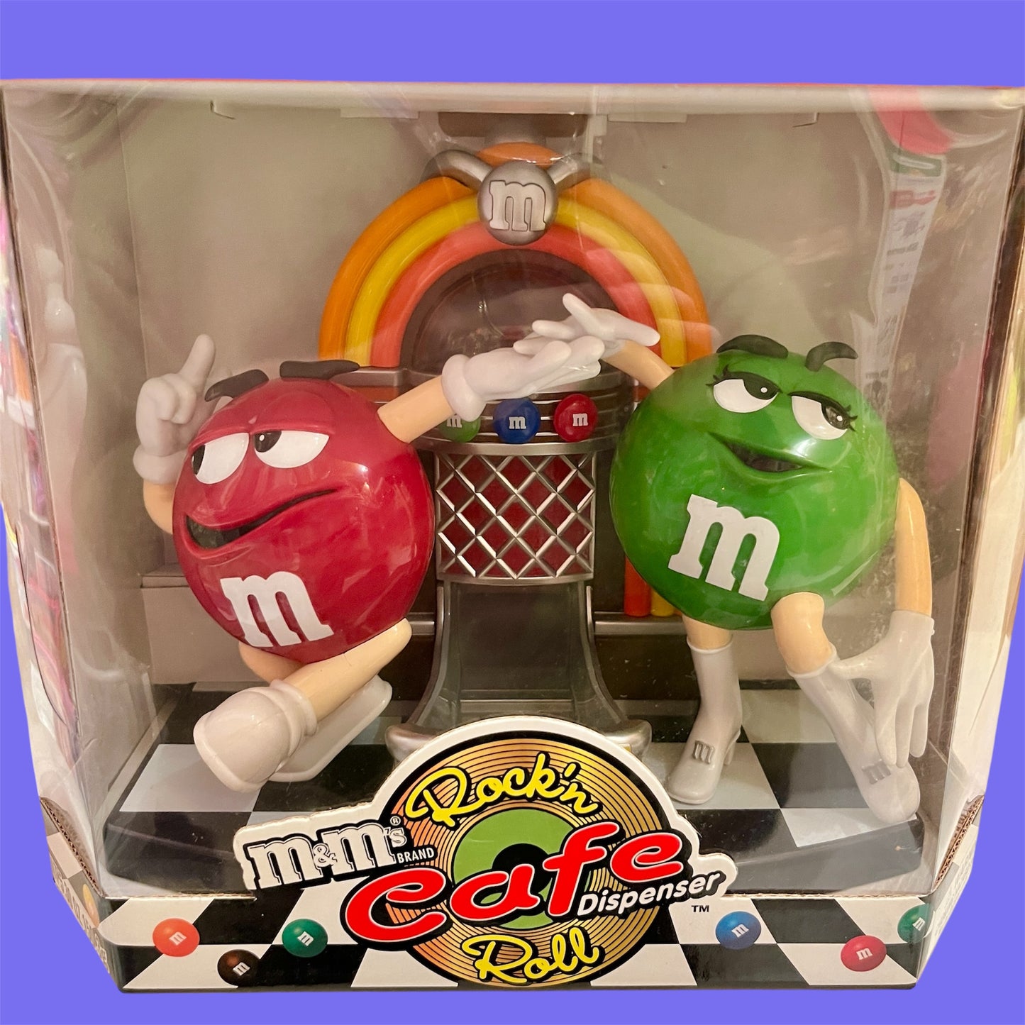 Vintage★ビンテージ★m&m's★エムアンドエムズ★チョコレートディスペンサー★フィギュア★人形★ぬいぐるみ★ジュークボックス