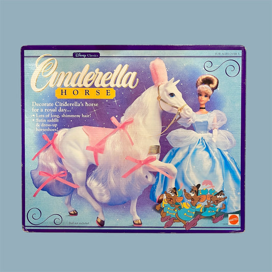 90's★1991年★MATTEL★マテル★Cinderella★シンデレラ★ロイヤルホース★馬★ディズニー★Disney★人形★ぬいぐるみ★フィギュア★ビンテージ
