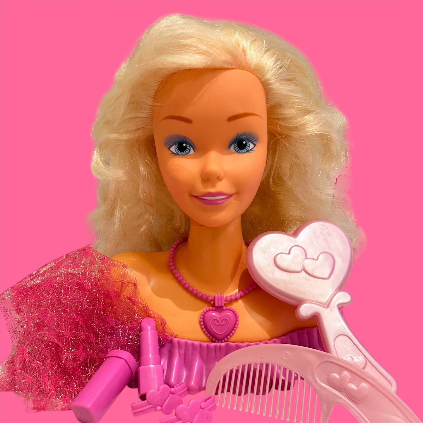 1989年★80's★Barbie★バービー★スタイリングヘッド★人形★フィギュア★ぬいぐるみ★ビンテージ