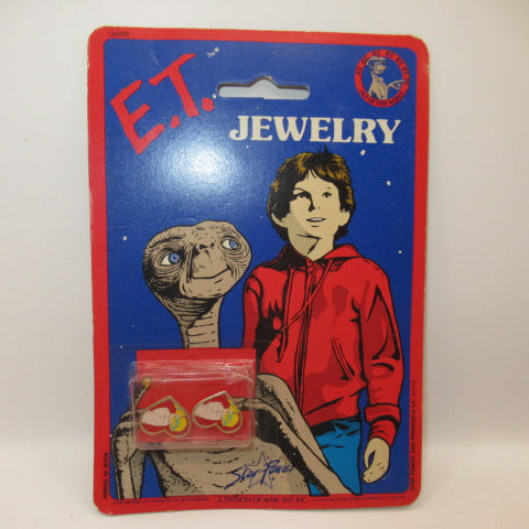 80's★1982年★E.T★JEWELRY★ジュエリー★ピアス★ビンテージ★アクセサリー★フィギュア★人形★ぬいぐるみ★ハート