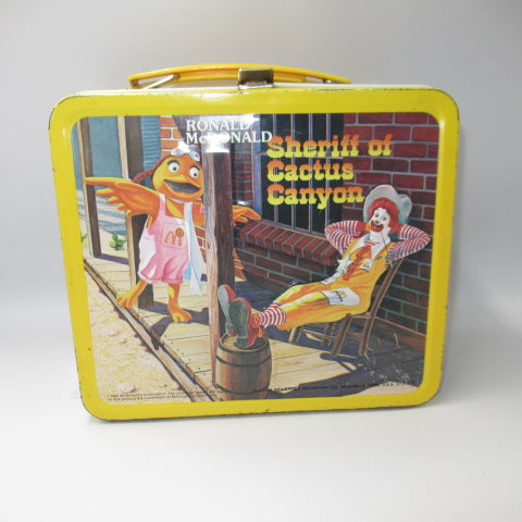 ビンテージ★80’s★1982年★Mcdonald’ｓ★RONALD McDONALD★マクドナルド★ランチボックス★Lunch Box★ロナルド★ハンバーグラー★バーディーバード★フィギュア★人形★ぬいぐるみ