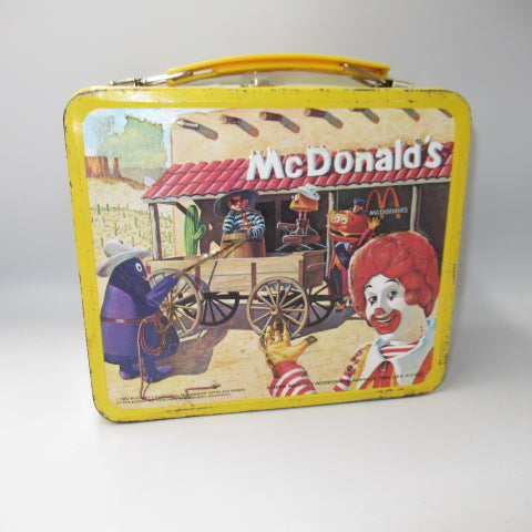 ビンテージ★80’s★1982年★Mcdonald’ｓ★RONALD McDONALD★マクドナルド★ランチボックス★Lunch Box★ロナルド★ハンバーグラー★バーディーバード★フィギュア★人形★ぬいぐるみ