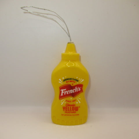 French’s★マスタード★mustard★yellow★イエロー★クリスマス★Christmas ornament★企業物★アドバタイジング★フィギュア★人形★ぬいぐるみ